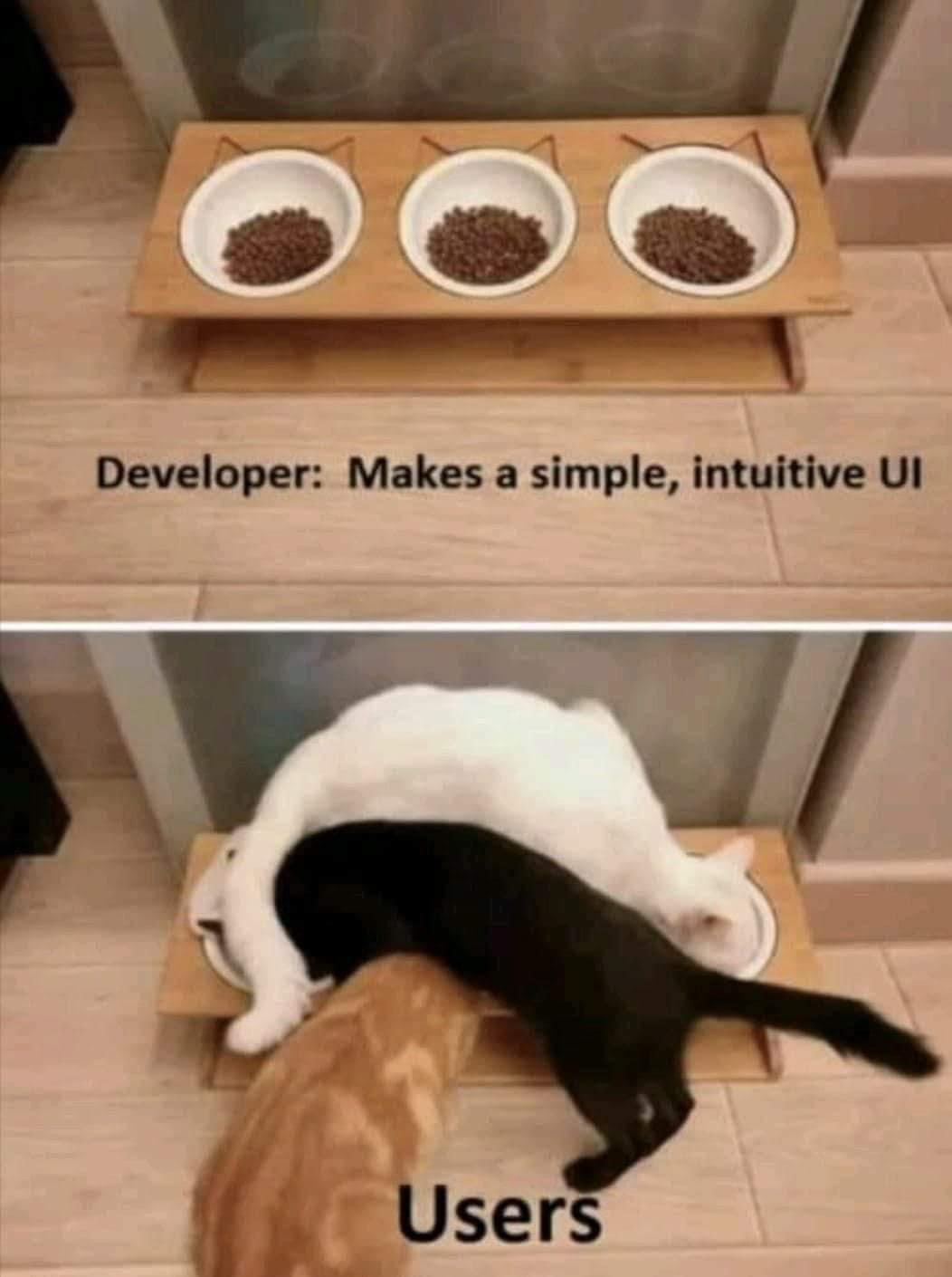 Meme about developers